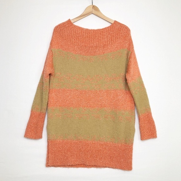 Anthropologie. Pilcro oversized, rugby, tunic sweater. - Picture 3 of 8